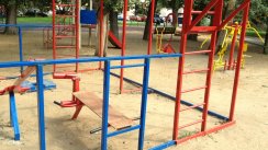 Площадка для воркаута в городе Москва №1742 Средняя Современная фото